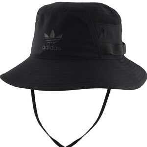 Adidas black bucket hat